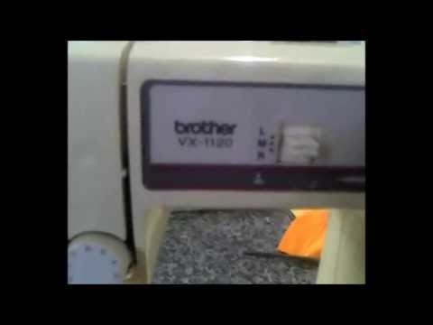 Machine à coudre brother vx 1120 mode d'emploi