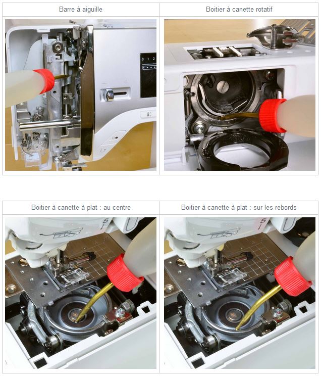 Entretenir une machine a coudre