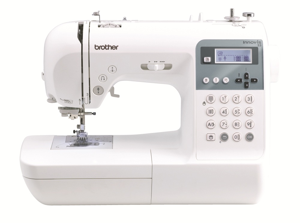 Machine à coudre gaucher