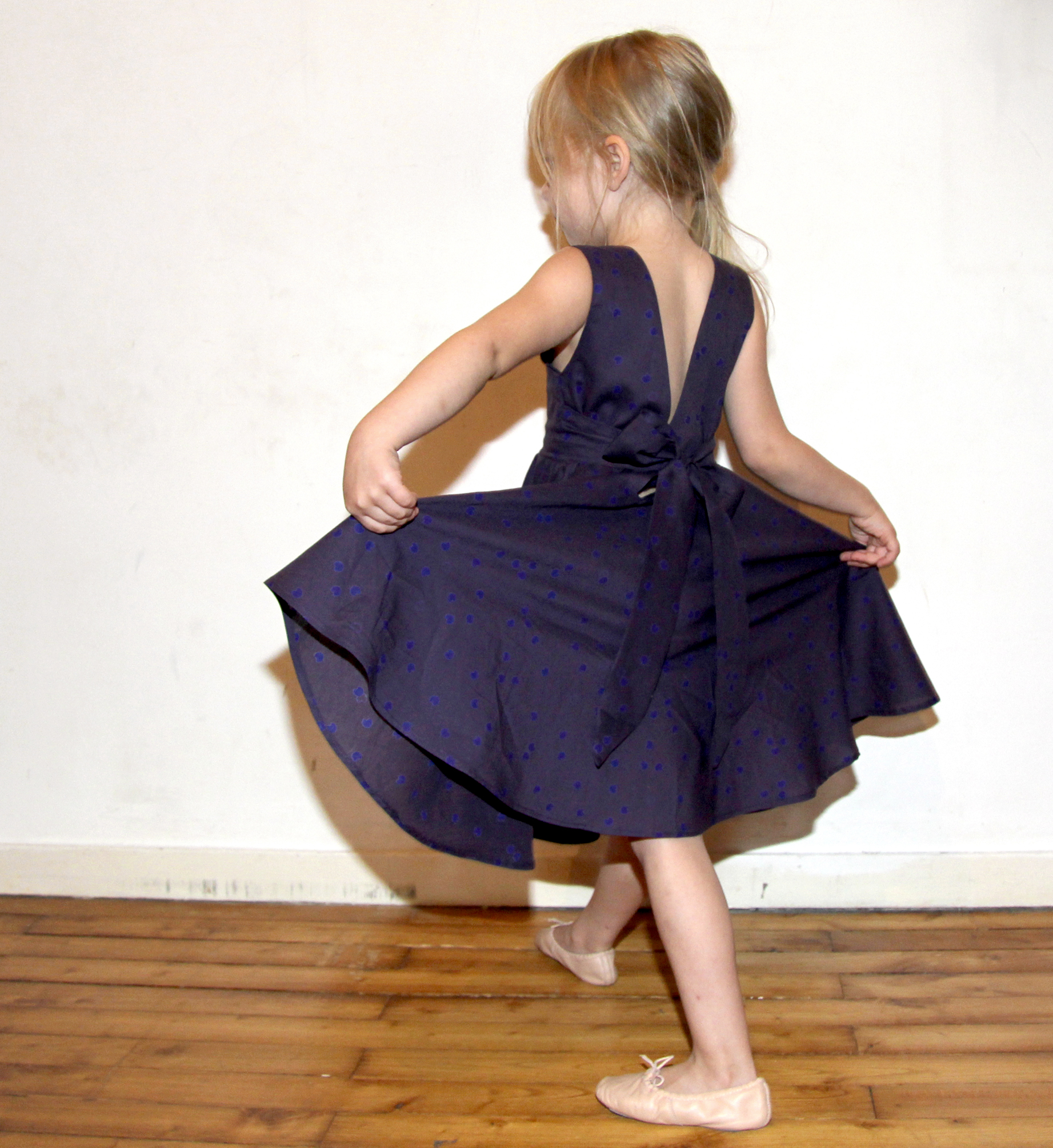 Robe fille patineuse
