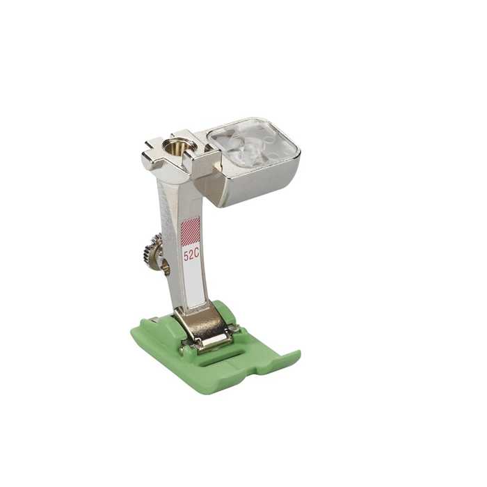 Pied teflon machine à coudre bernina