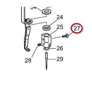 Pieces detaches machine a coudre brother