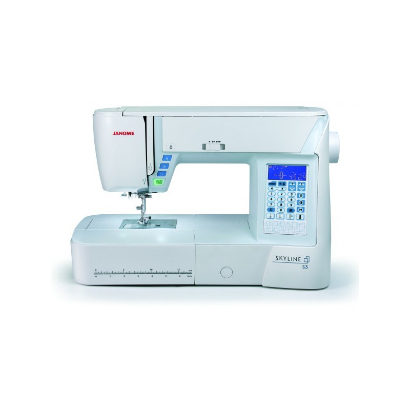 Machine a coudre avec grand espace de couture