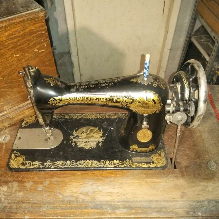 Mecanisme machine a coudre ancienne