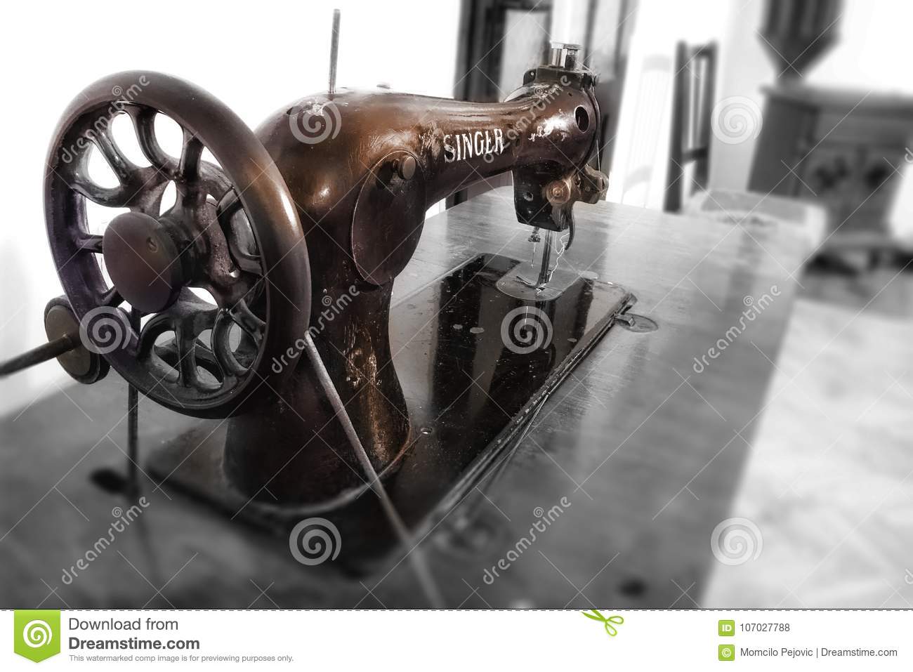 Machine a coudre metier