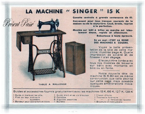 Machine a coudre singer fonte