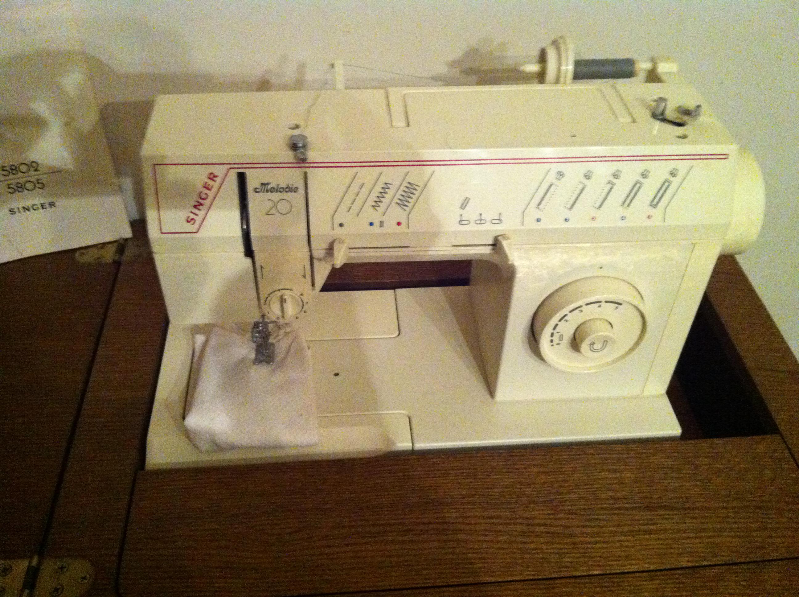 Renover une machine a coudre singer