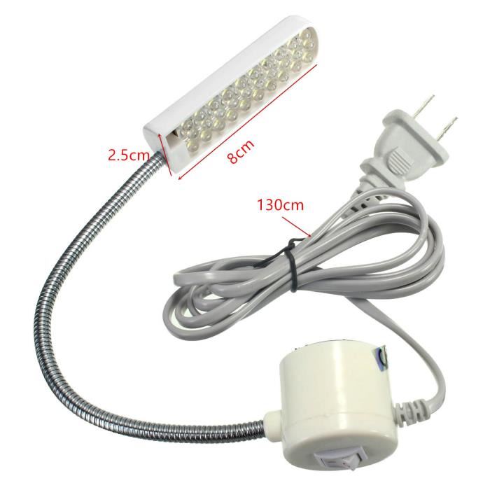 Lampe appoint machine a coudre