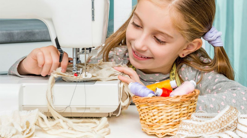 Securite enfant machine a coudre