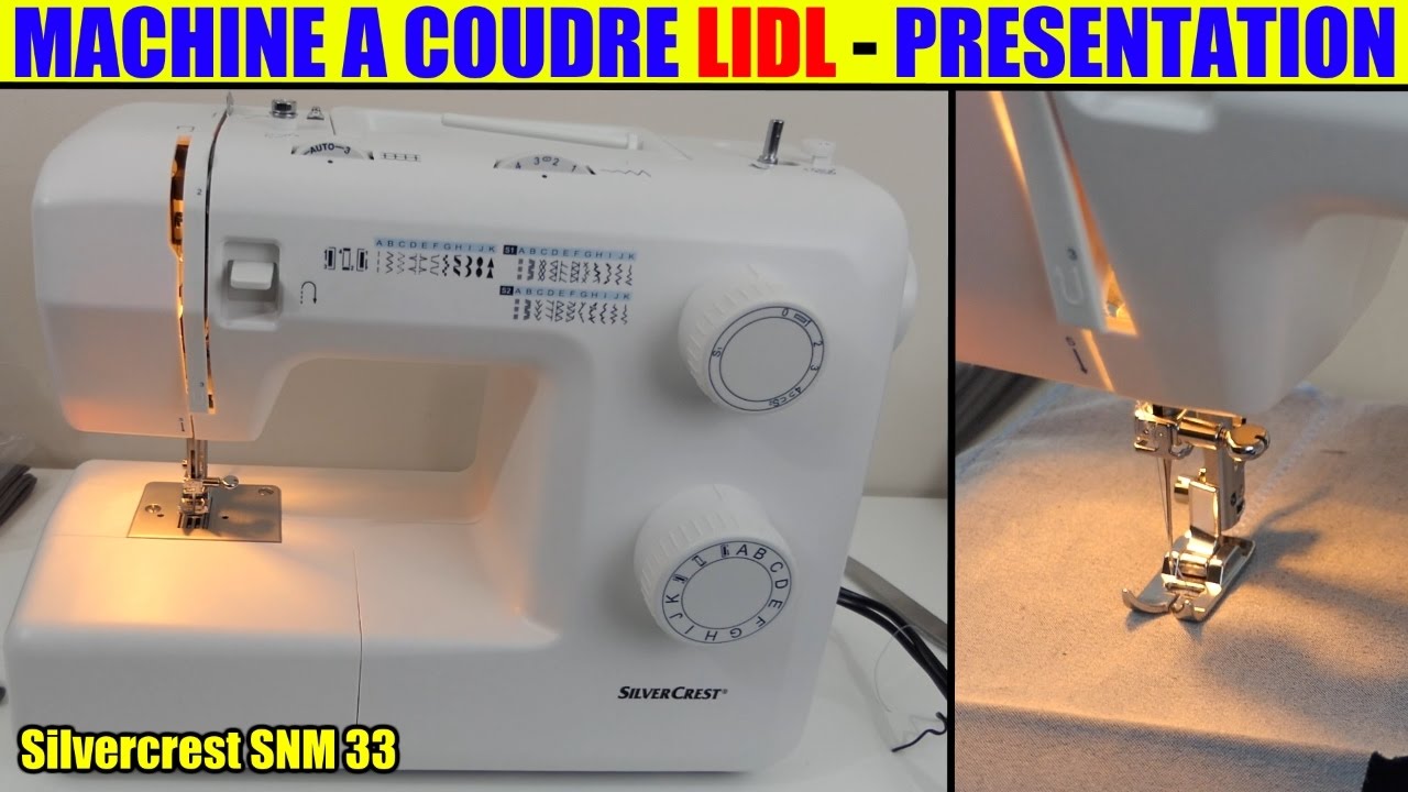 Lidl catalogues machine à coudre