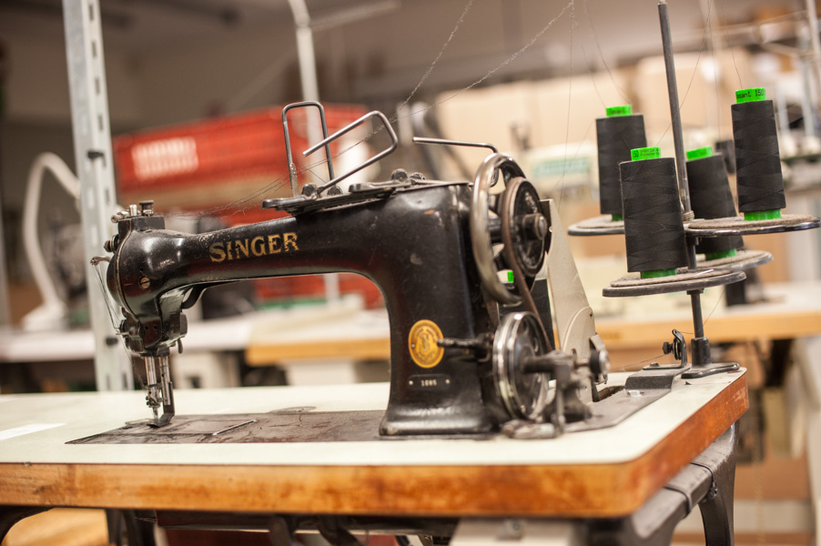 Machine à coudre les gants