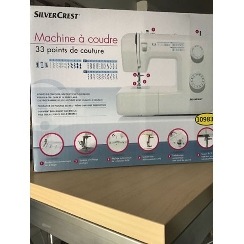 Machine à coudre silvercrest d'occasion