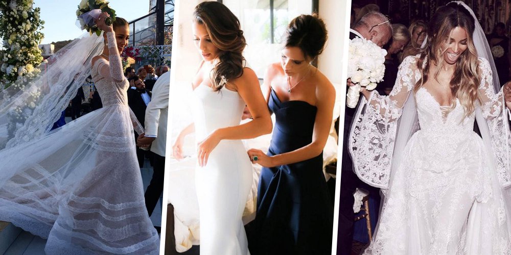 Robes de mariée des stars