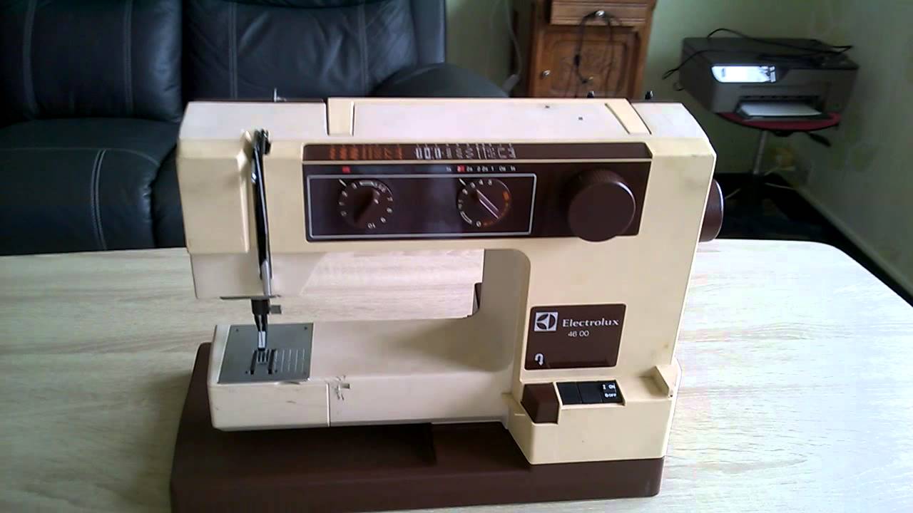Notice machine a coudre electrolux 4531