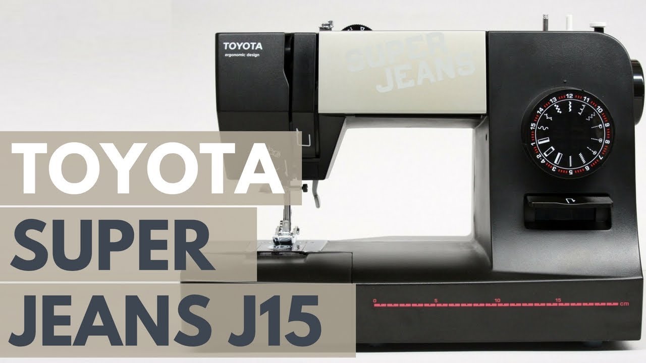 Toyota machine a coudre jeans