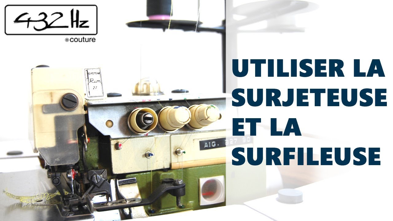 Machine à coudre surfileuse