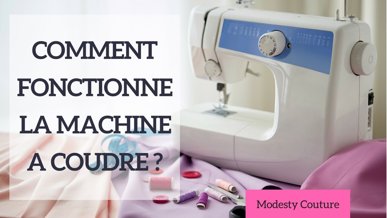 Faire fonctionner une machine à coudre