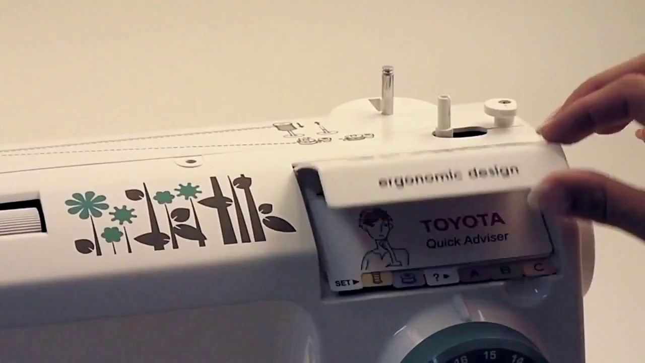 Demontage machine a coudre toyota