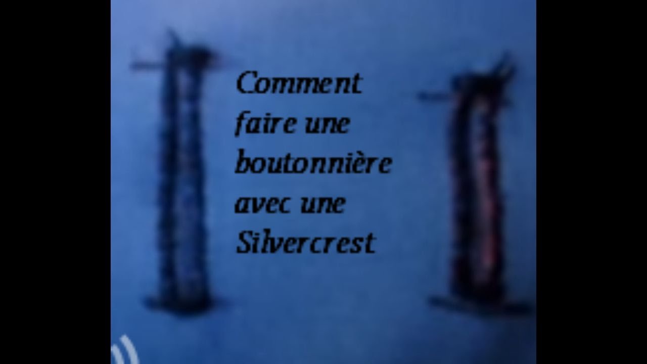 Faire une boutonnière à la machine à coudre