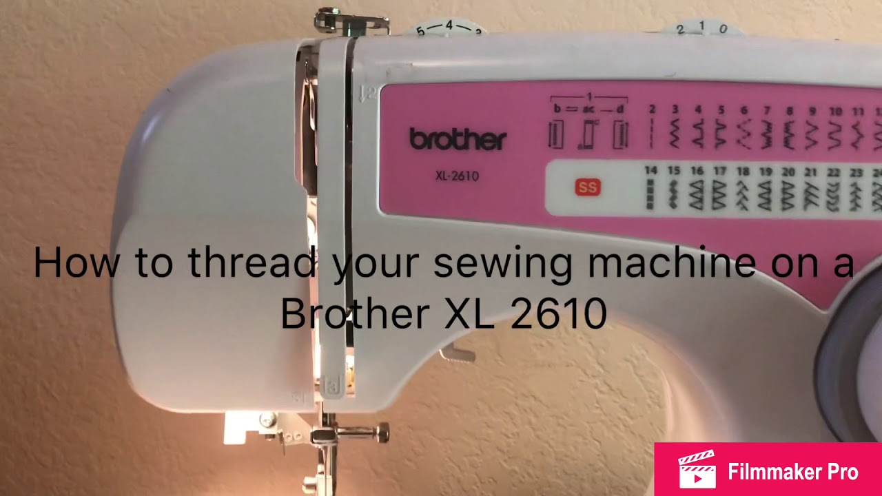 Machine a coudre brother xl 2610