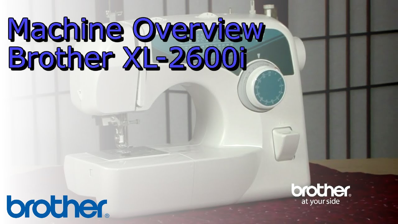 Machine à coudre brother xl-2600