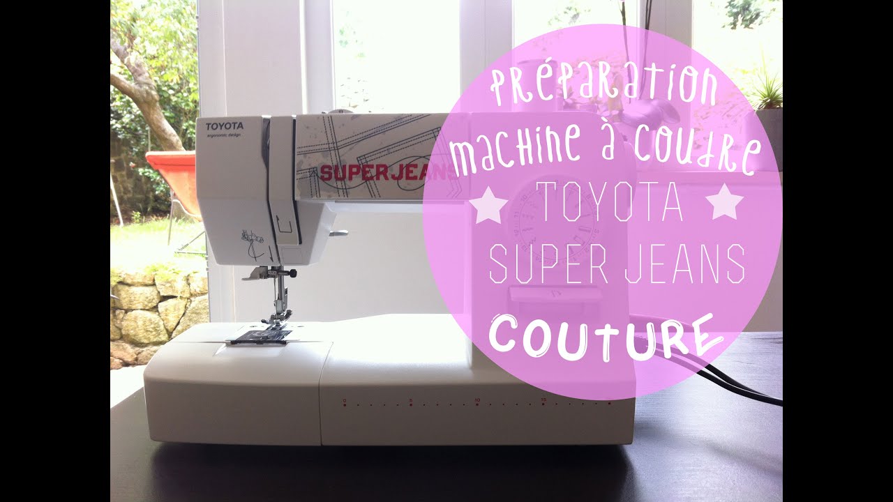 Tuto preparation machine a coudre