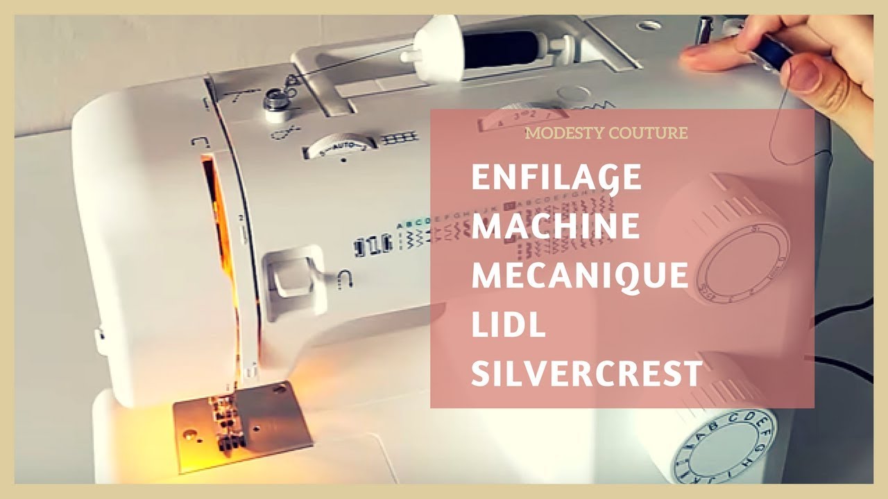 Video machine à coudre silvercrest