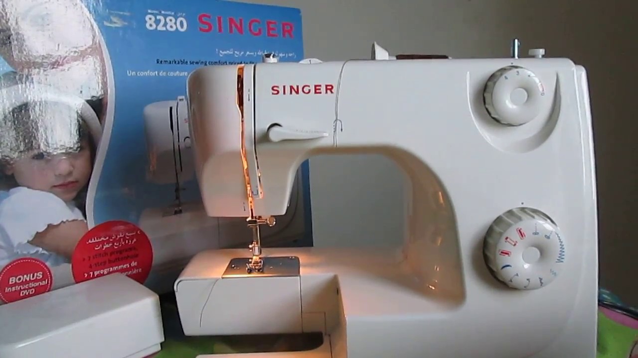 Machine à coudre passer fil