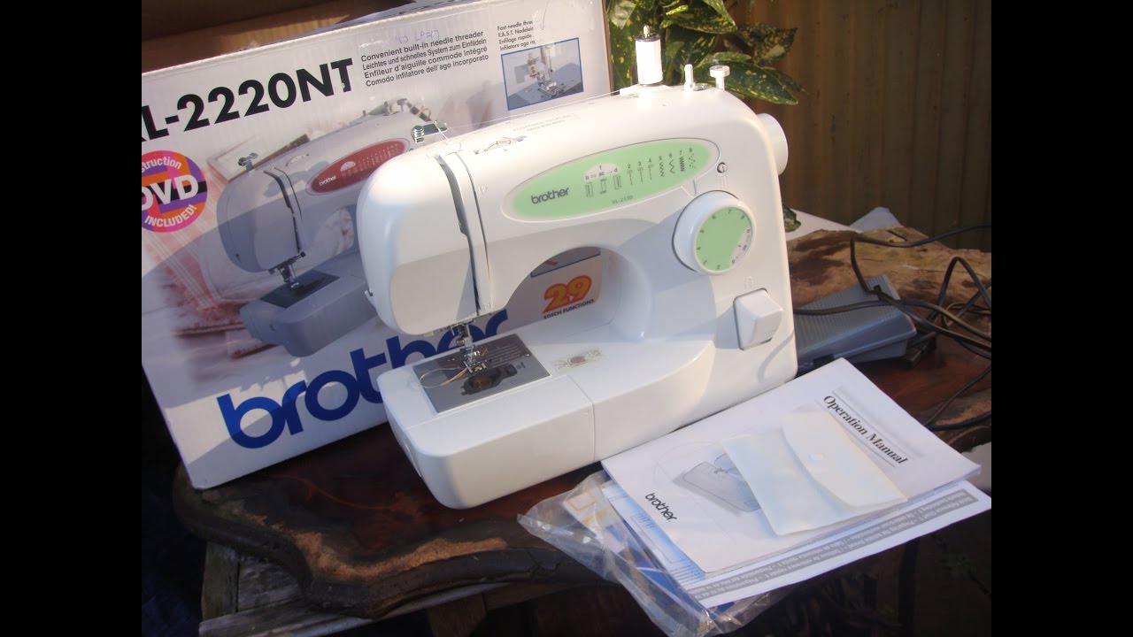 Notice machine a coudre brother xl 4010