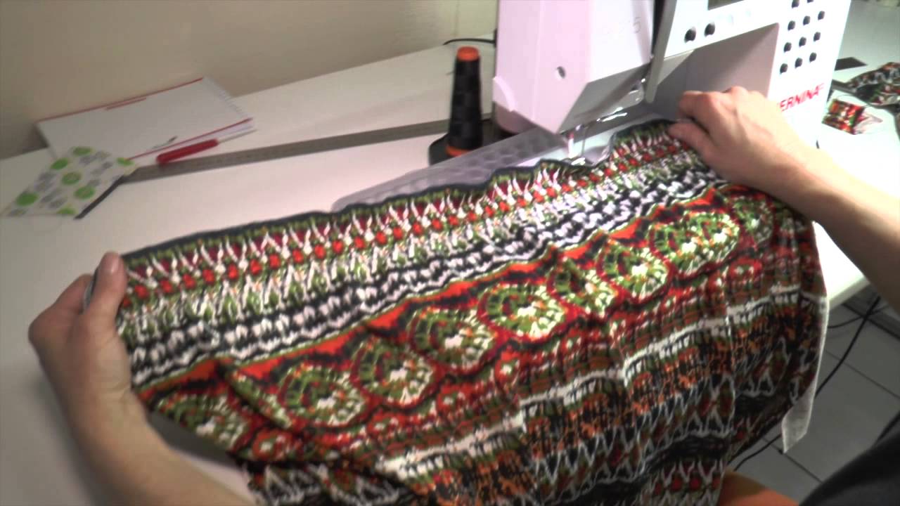 Faire du smock a la machine a coudre