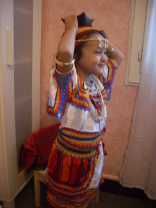 Robe kabyle fille