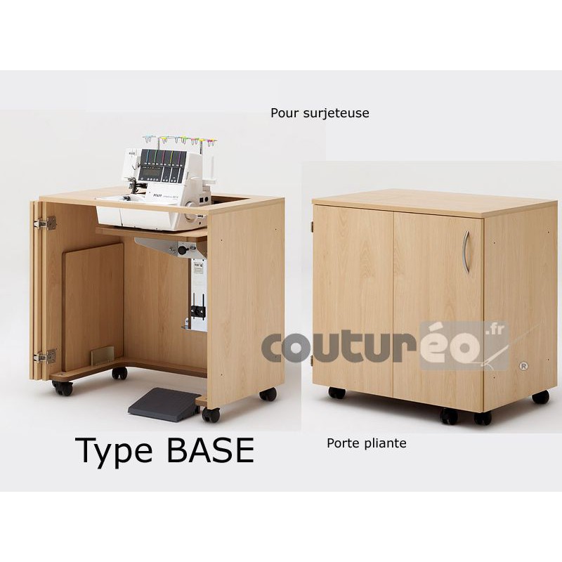 Meuble de rangement machine a coudre
