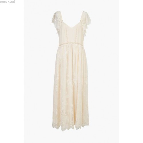 Robe dentelle monoprix