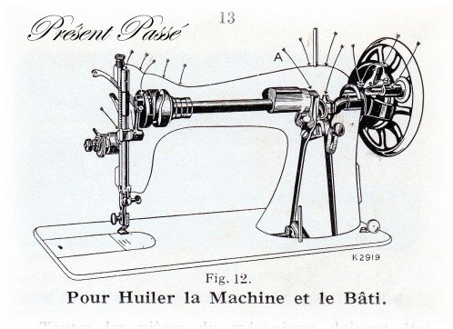 Notice machine a coudre manuelle