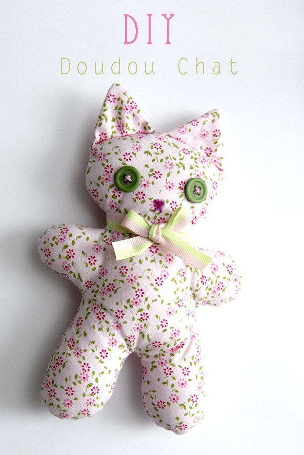 Coudre un doudou a la machine