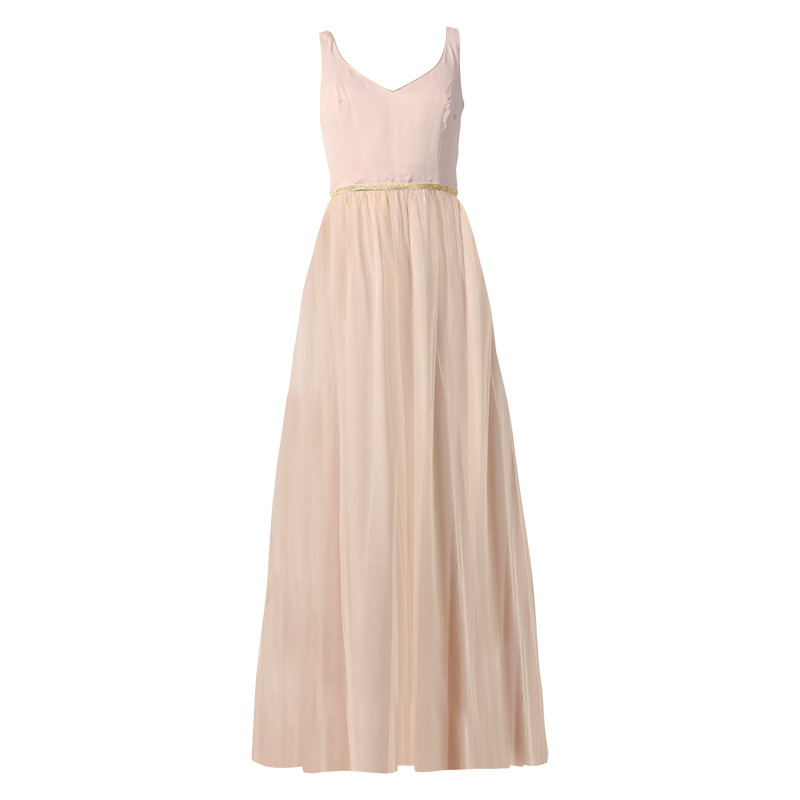 Robe dentelle jaune naf naf