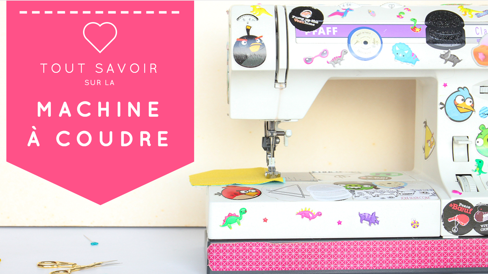 Quelle machine à coudre pour débuter ?