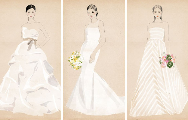 Confection robe de mariée