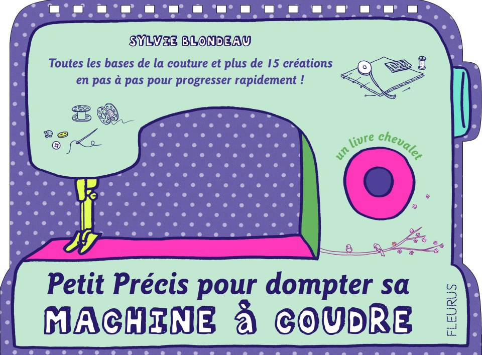 Dessin drole machine à coudre