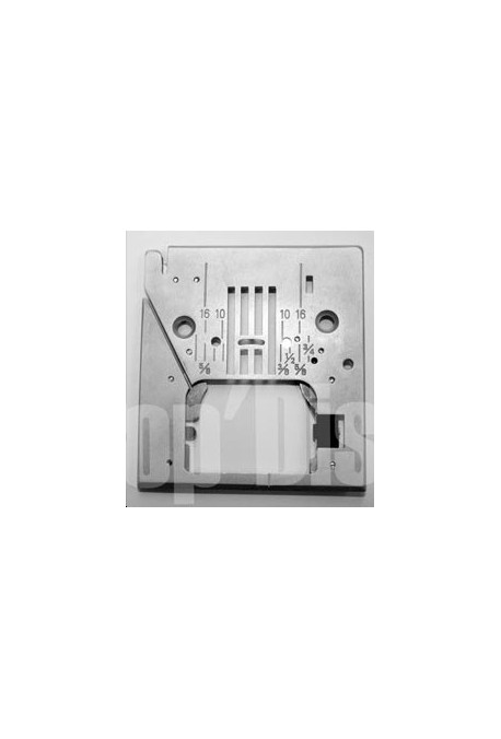 Plaque machine a coudre singer