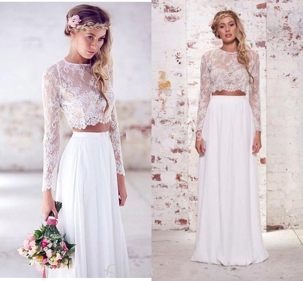 Robes de mariée 2 pièces