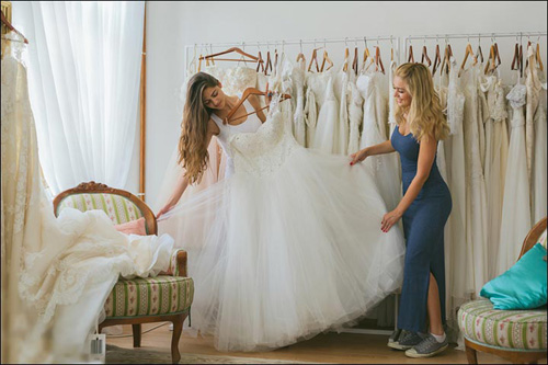 Comment nettoyer robe de mariée
