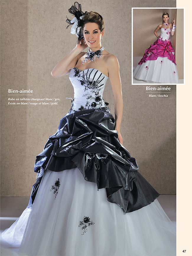 Robes de mariée grise