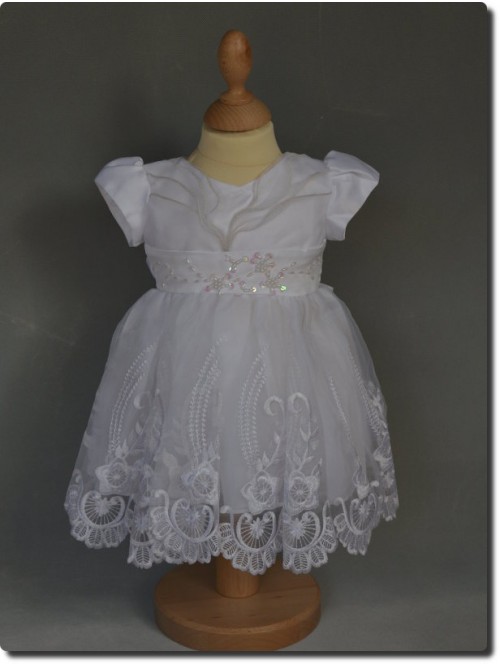 Robe dentelle champagne