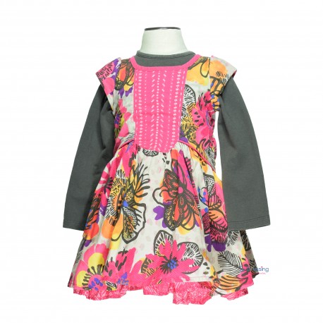 Robe fille 2 ans catimini