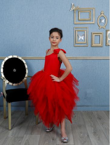 Robe ceremonie rouge