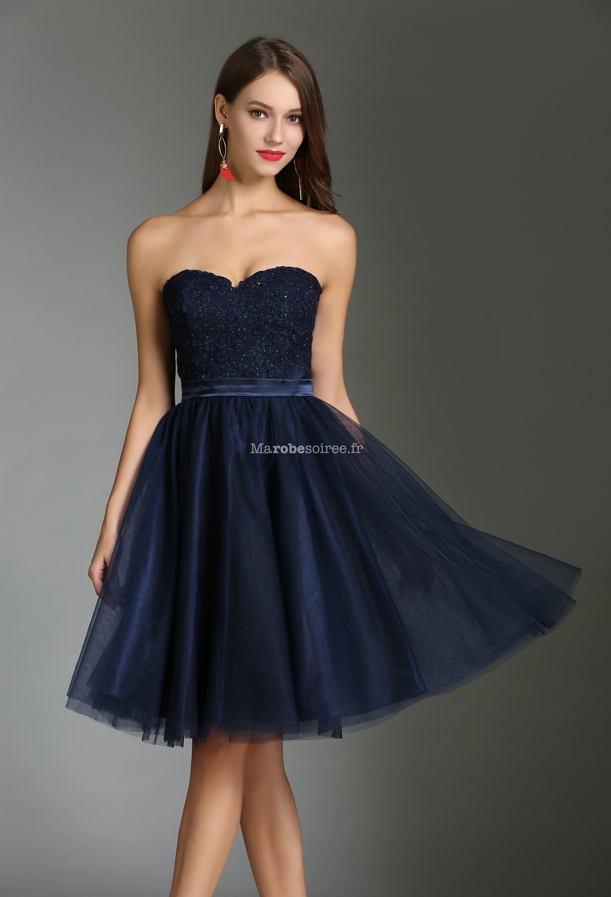 Robe ceremonie tulle