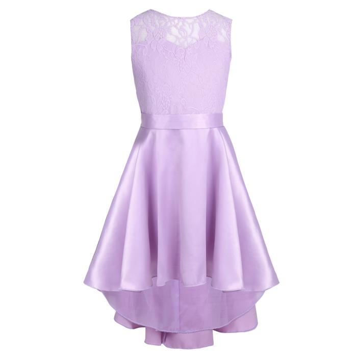 Robe ceremonie dentelle fille