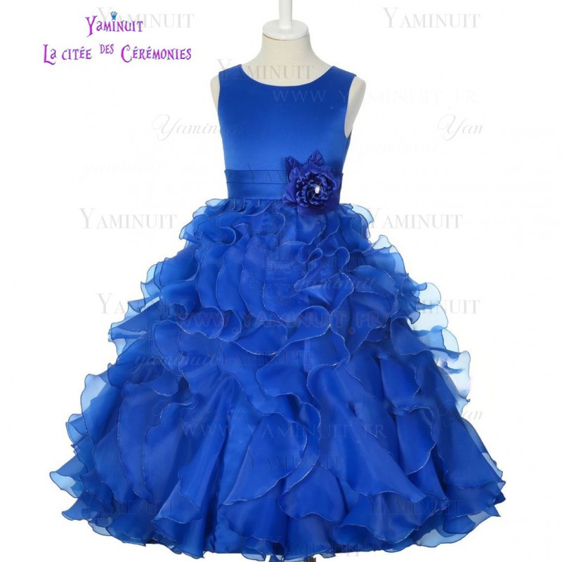 Robe fille volant