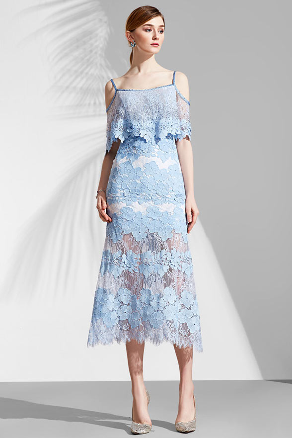 Robe dentelle classe